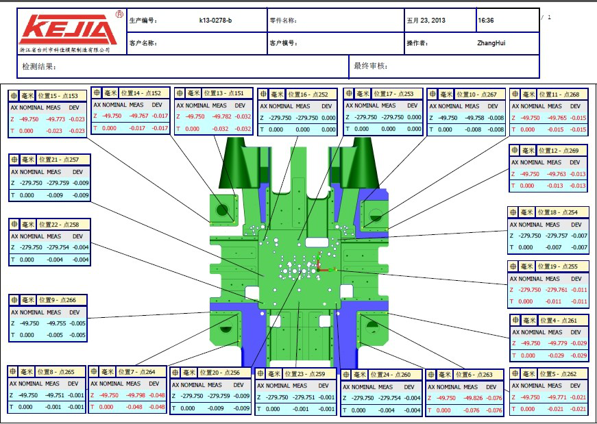 从配件加工、组装调试到复测交货,三坐标如何将检具定位基准数据量化(图13) 从配件加工、组装调试到复测交货,三坐标如何将检具定位基准数据量化(图13)