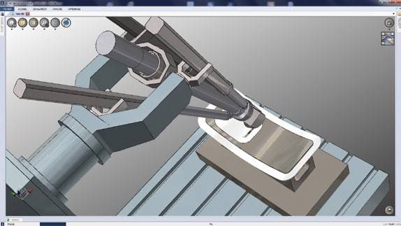 基于 NCSIMUL的数控加工仿真、工艺优化、后处理解决方案(图4) 基于 NCSIMUL的数控加工仿真、工艺优化、后处理解决方案(图4)