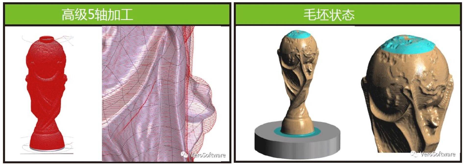 Edgecam采用5轴加工大力神杯(图6) Edgecam采用5轴加工大力神杯(图6)