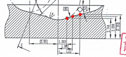 如何测量汽车刹车零部件异形槽中的三维曲线轮廓? 如何测量汽车刹车零部件异形槽中的三维曲线轮廓?