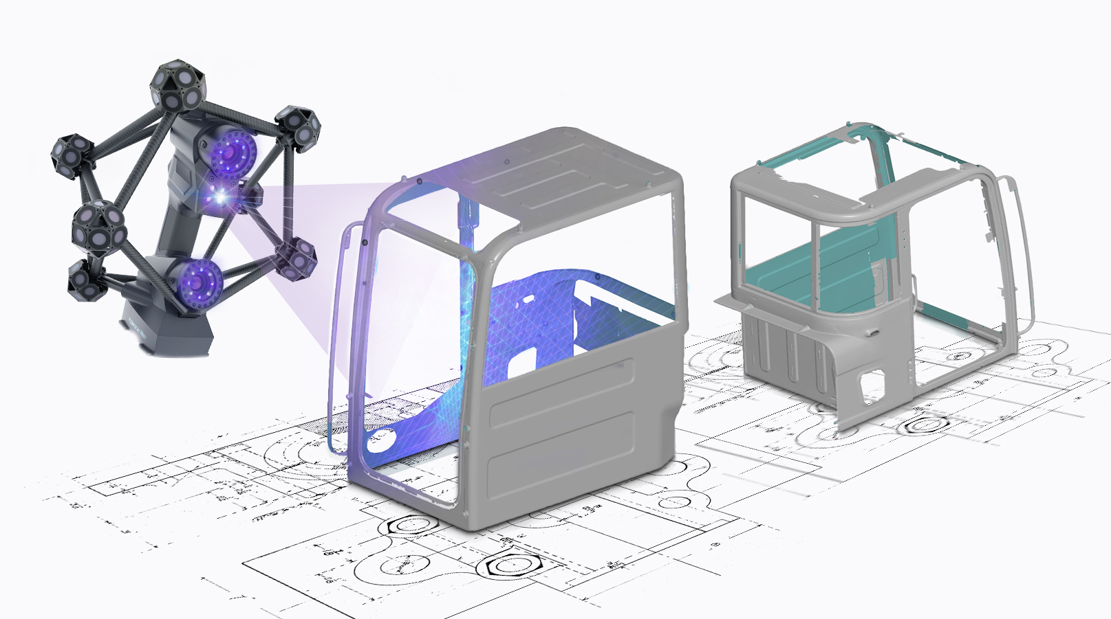 三维扫描技术在工程机械行业的应用